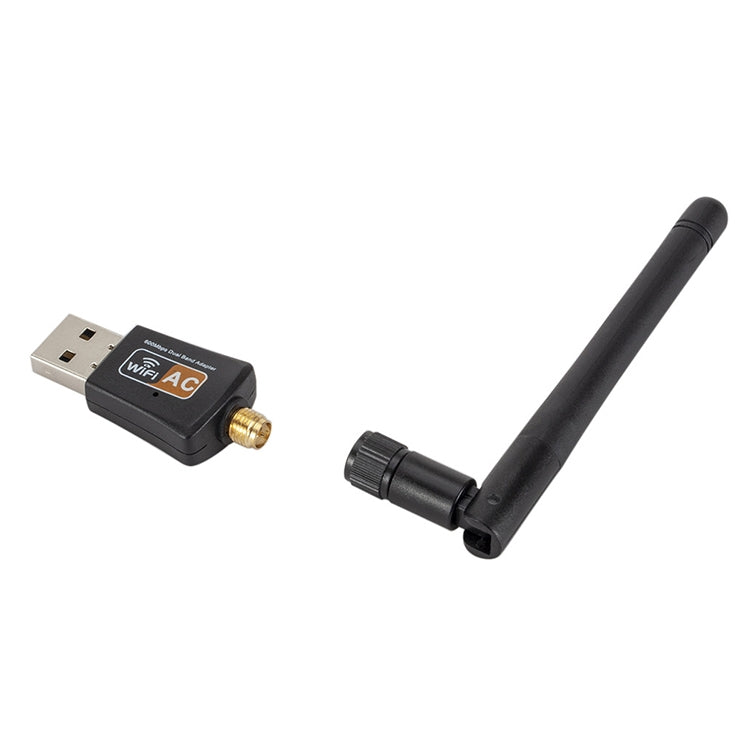 600Mbps 2.4GHz + 5Hz AC Dual Band USB WIFI Adapter with Antenna 600Mbps 2.4GHz + 5Hz AC Dual Band USB WIFI Adapter with Antenna